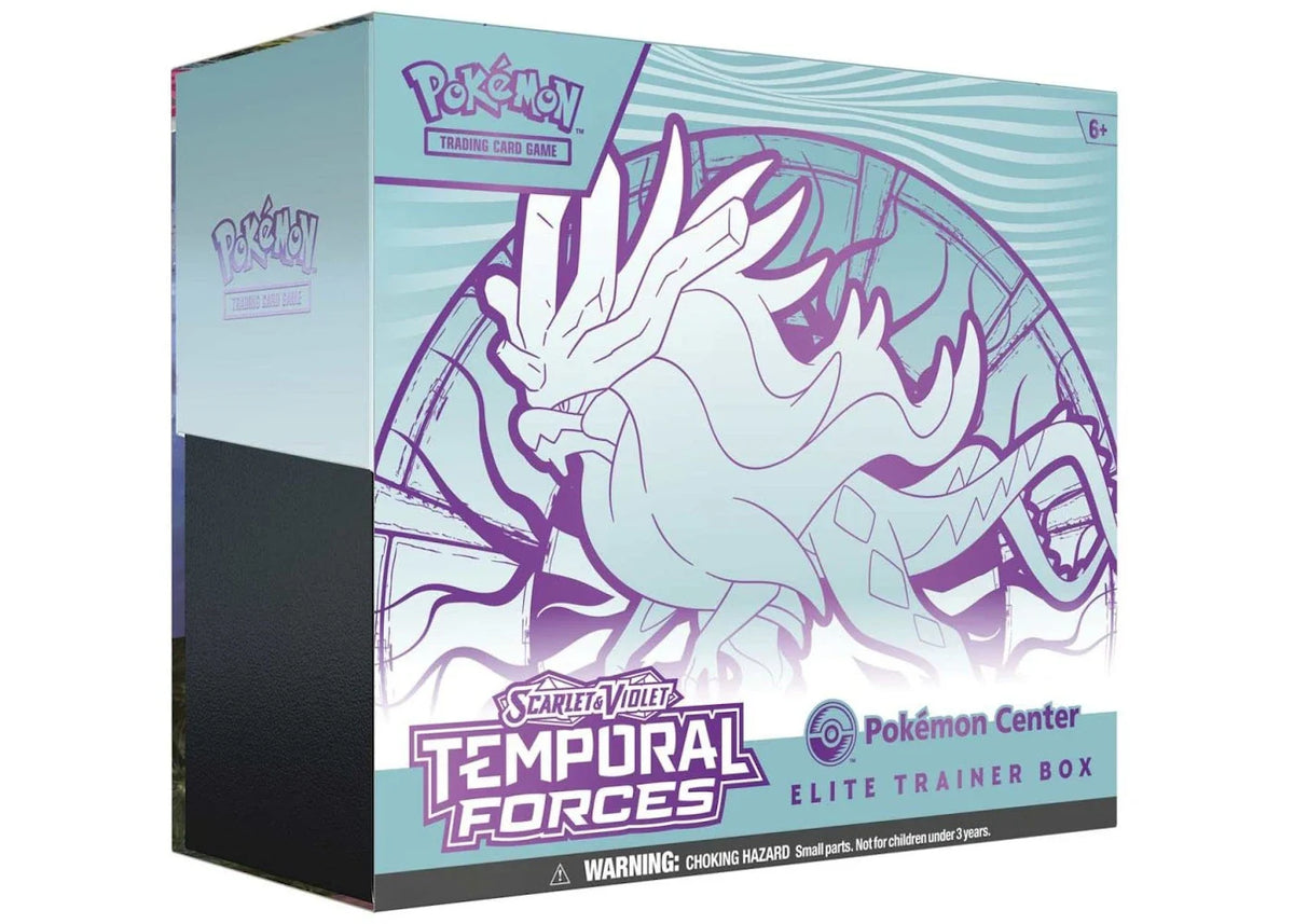 2024 Pokémon Scarlet & Violet Temporal Forces (Walking Wake) Pokemon Center Elite Trainer Box – Pokemon – THE LAB CONCEPT…