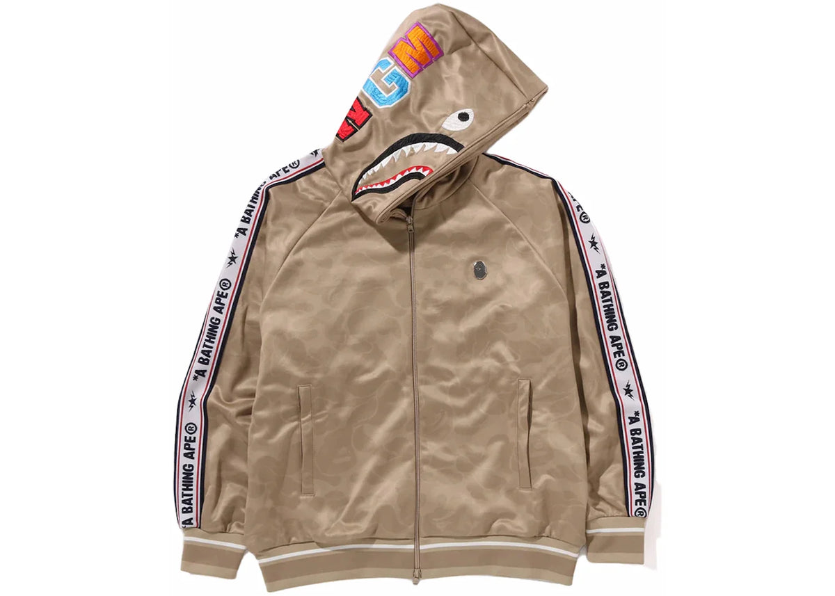 BAPE Solid Camo Relaxed Fit Shark Full Zip Hoodie Beige – BAPE – THE LAB CONCEPT CLUB Bienne