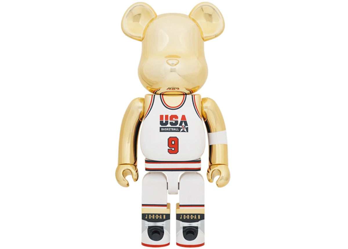 Bearbrick Michael Jordan 1992 Team USA (Dream Team) 1000% Gold Chrome – Bearbrick – THE LAB CONCEPT CLUB Bienne