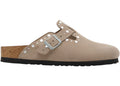 Birkenstock Boston Rivets Suede Leather Taupe – Birkenstock – THE LAB CONCEPT CLUB Bienne