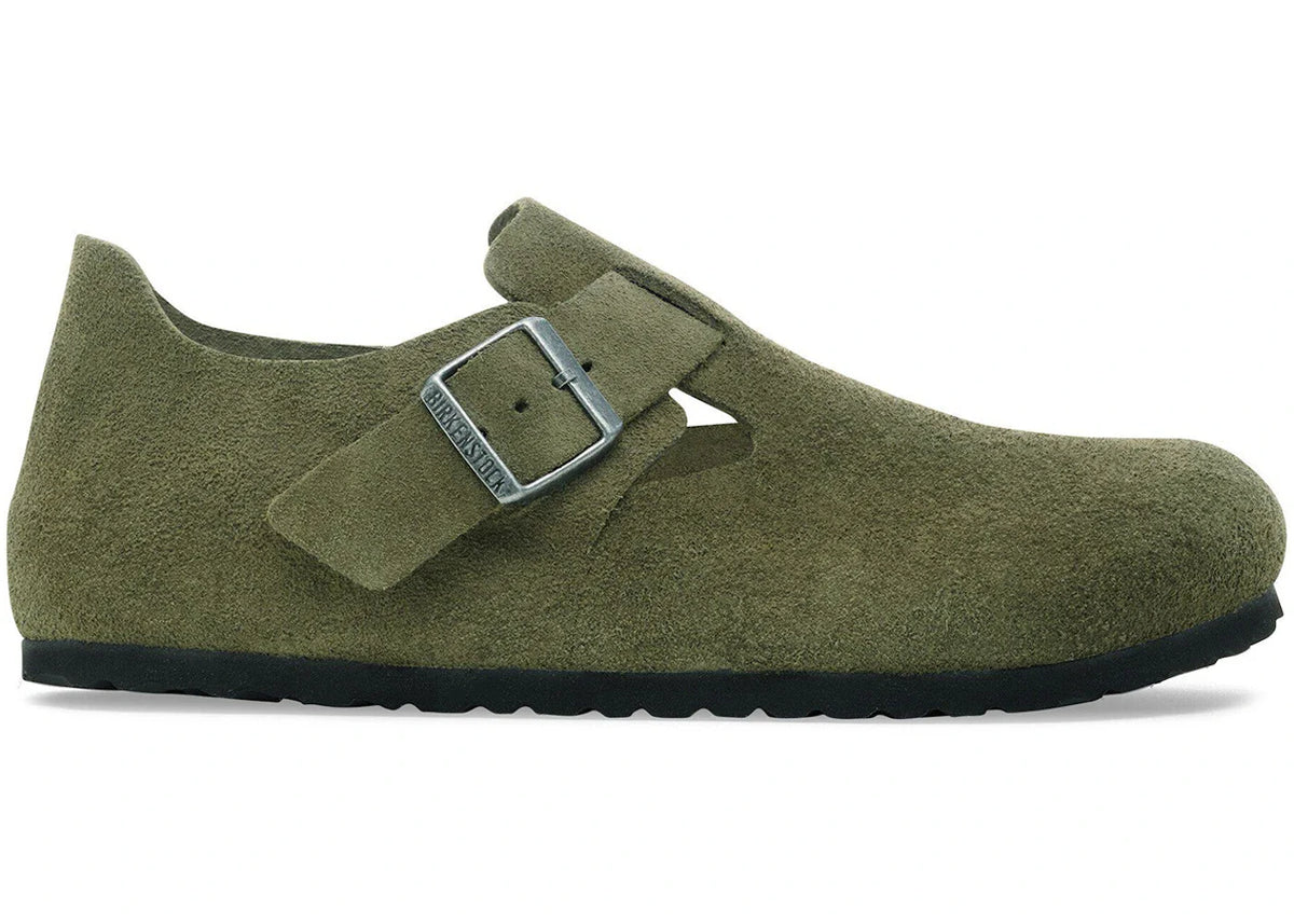 Birkenstock London Suede Leather Thyme – Birkenstock – THE LAB CONCEPT CLUB Bienne