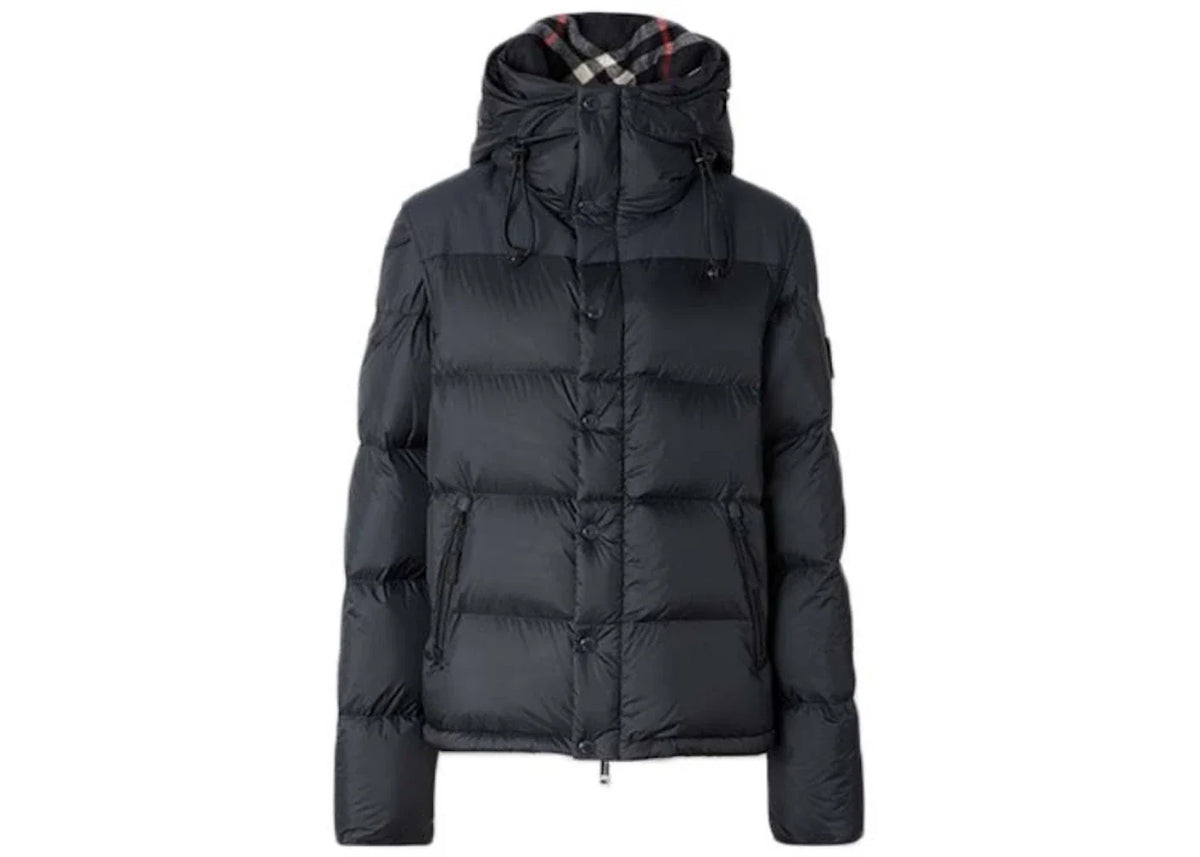 Burberry Lockwell Detachable Sleeve Check Hooded Puffer Down Jacket Navy – Burberry – THE LAB CONCEPT CLUB Bienne