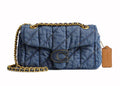 Coach Tabby Shoulder Bag 20 With Quilting Brass/Indigo – Coach – THE LAB CONCEPT CLUB Bienne