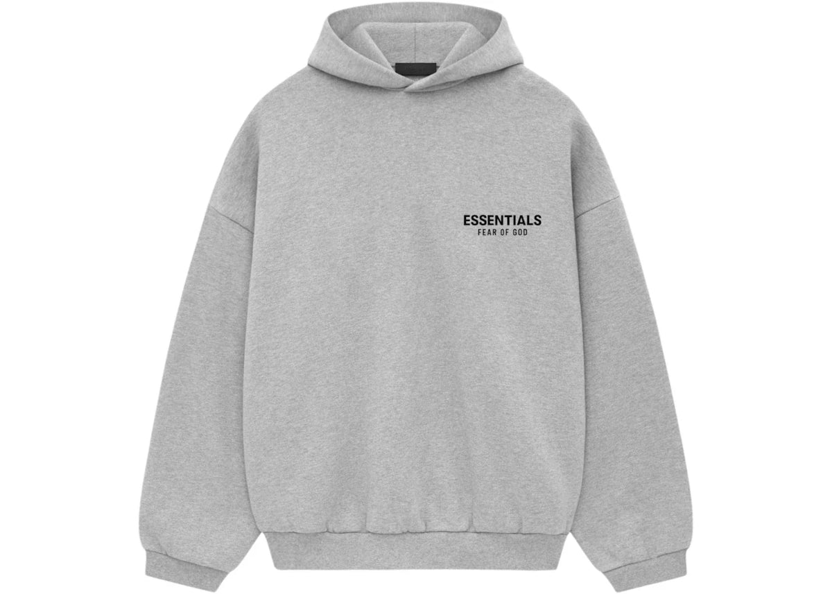 Fear of God Essentials Fleece Hoodie Light Heather Gray – Fear of God – THE LAB CONCEPT CLUB Bienne