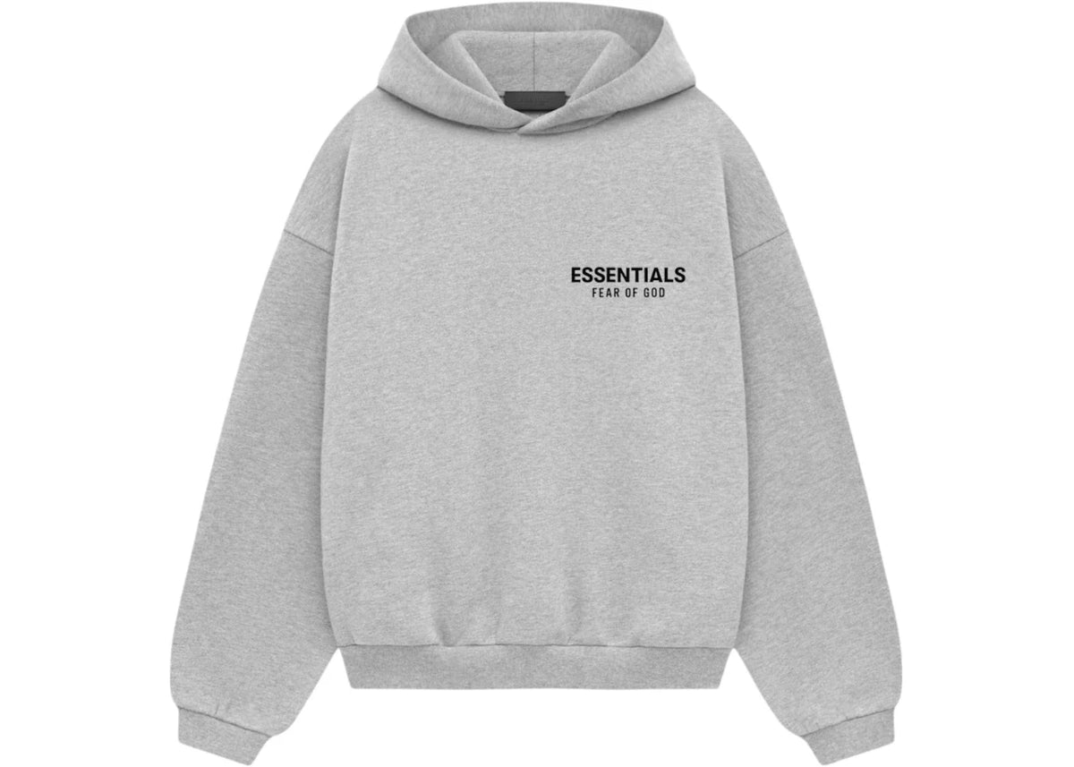Fear of God Essentials Kids Fleece Hoodie Light Heather Gray – Fear of God – THE LAB CONCEPT CLUB Bienne