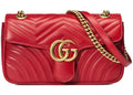 Gucci GG Marmont Small Matelasse Bag Hibiscus Red – Gucci – THE LAB CONCEPT CLUB Bienne