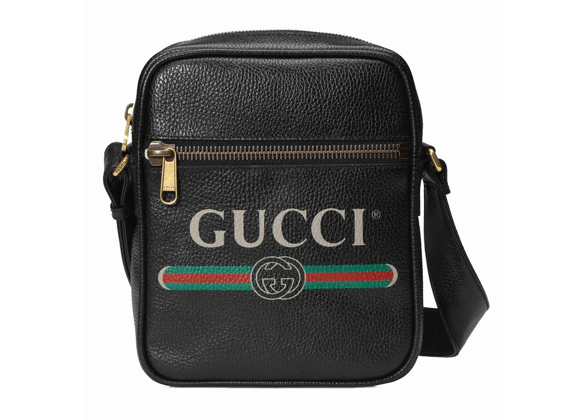 Gucci Print Messenger Bag Vintage Logo Black – Gucci – THE LAB CONCEPT CLUB Bienne
