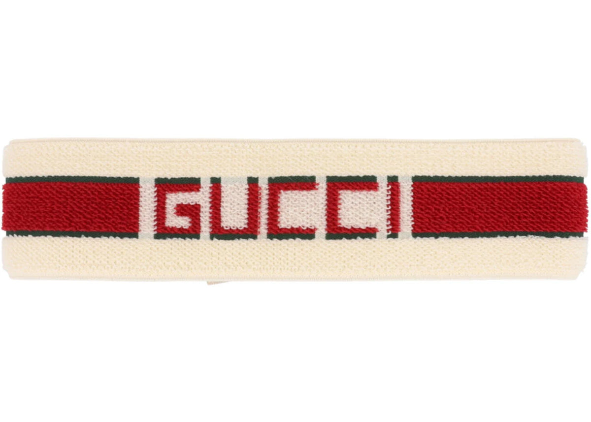 Gucci Queen Elastic Headband Ivory/Dark Green – Gucci – THE LAB CONCEPT CLUB Bienne