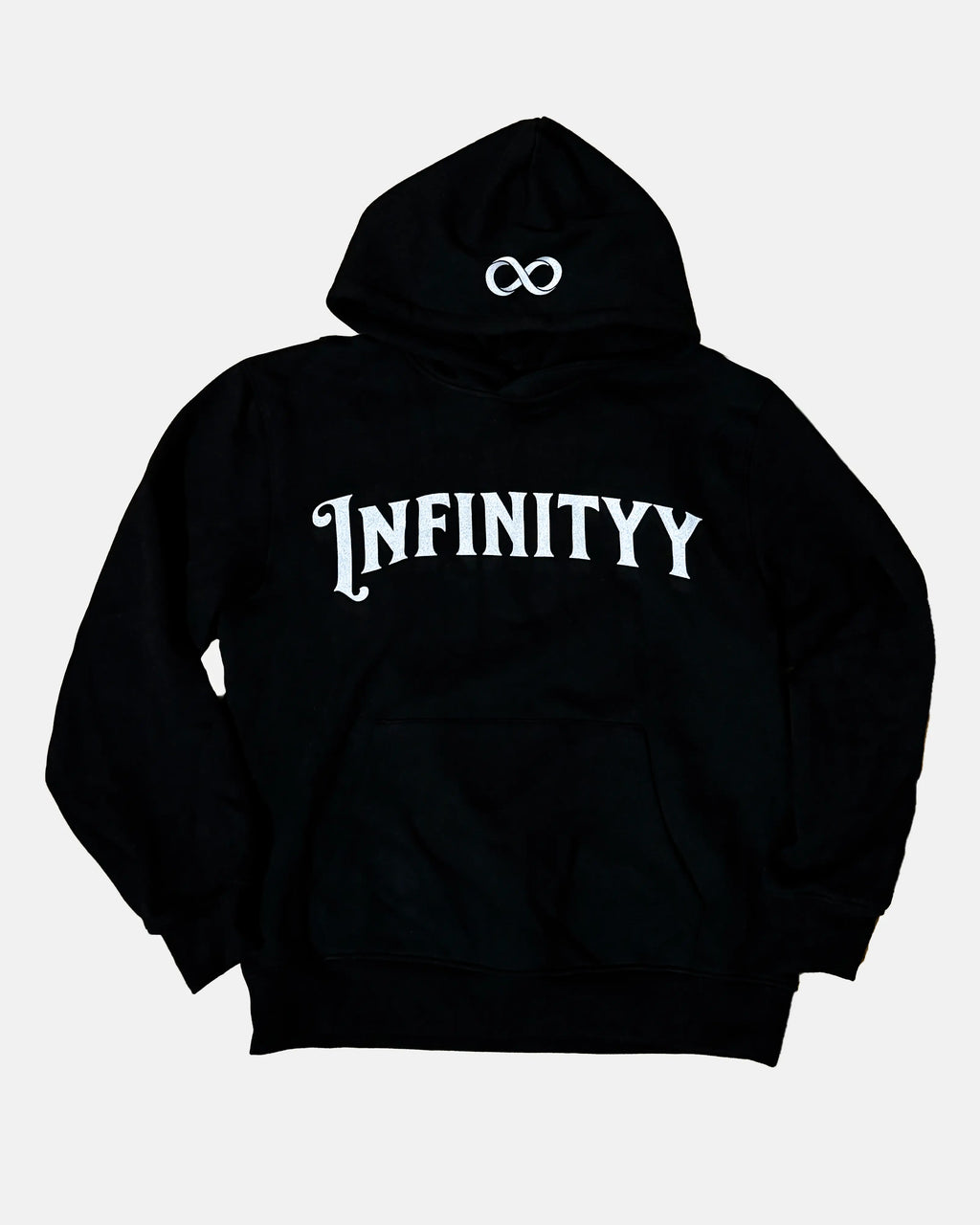 Infinityy Hustle Hoodie Black