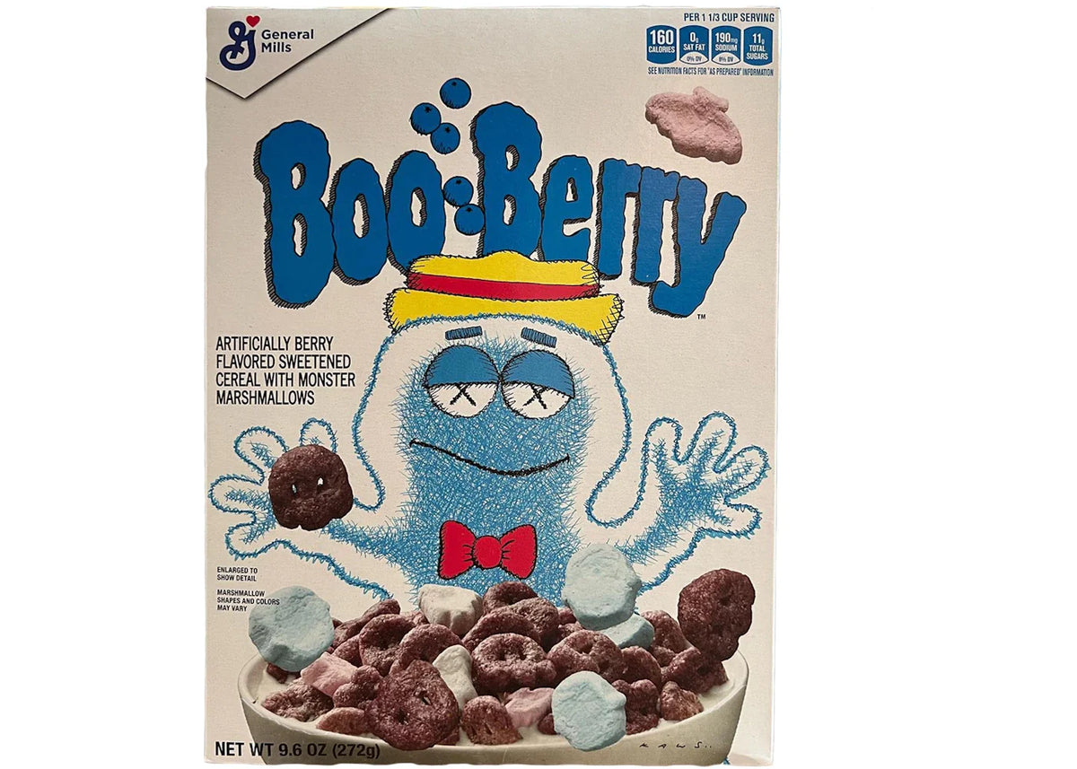 KAWS Monsters Boo Berry Cereal (Not Fit For Human Consumption) – KAWS – THE LAB CONCEPT CLUB Bienne