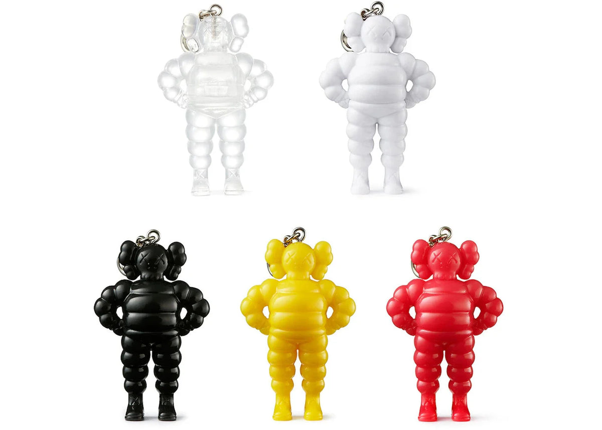 KAWS Tokyo First Chum Keychain Clear/White/Black/Yellow/Pink Set (2021) – KAWS – THE LAB CONCEPT CLUB Bienne