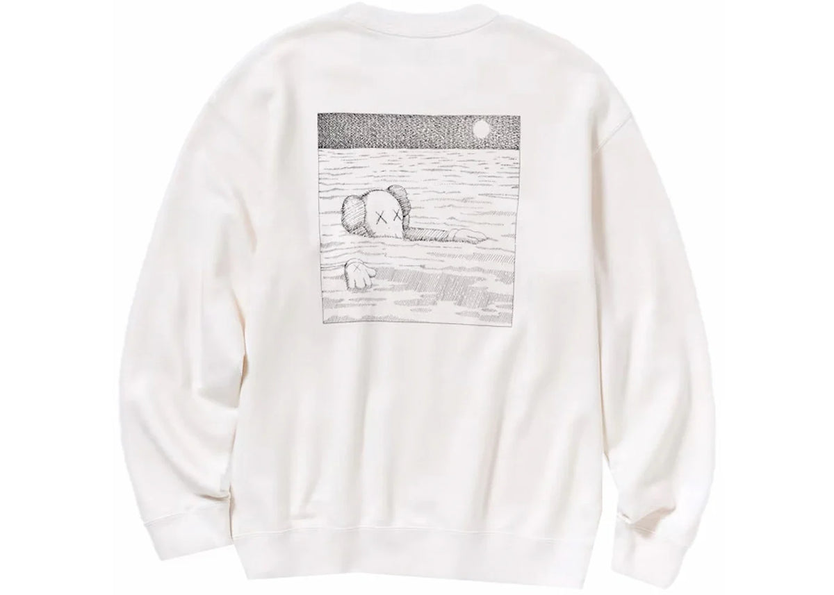 KAWS x Uniqlo Longsleeve Sweatshirt (US Sizing) Off White – KAWS – THE LAB CONCEPT CLUB Bienne
