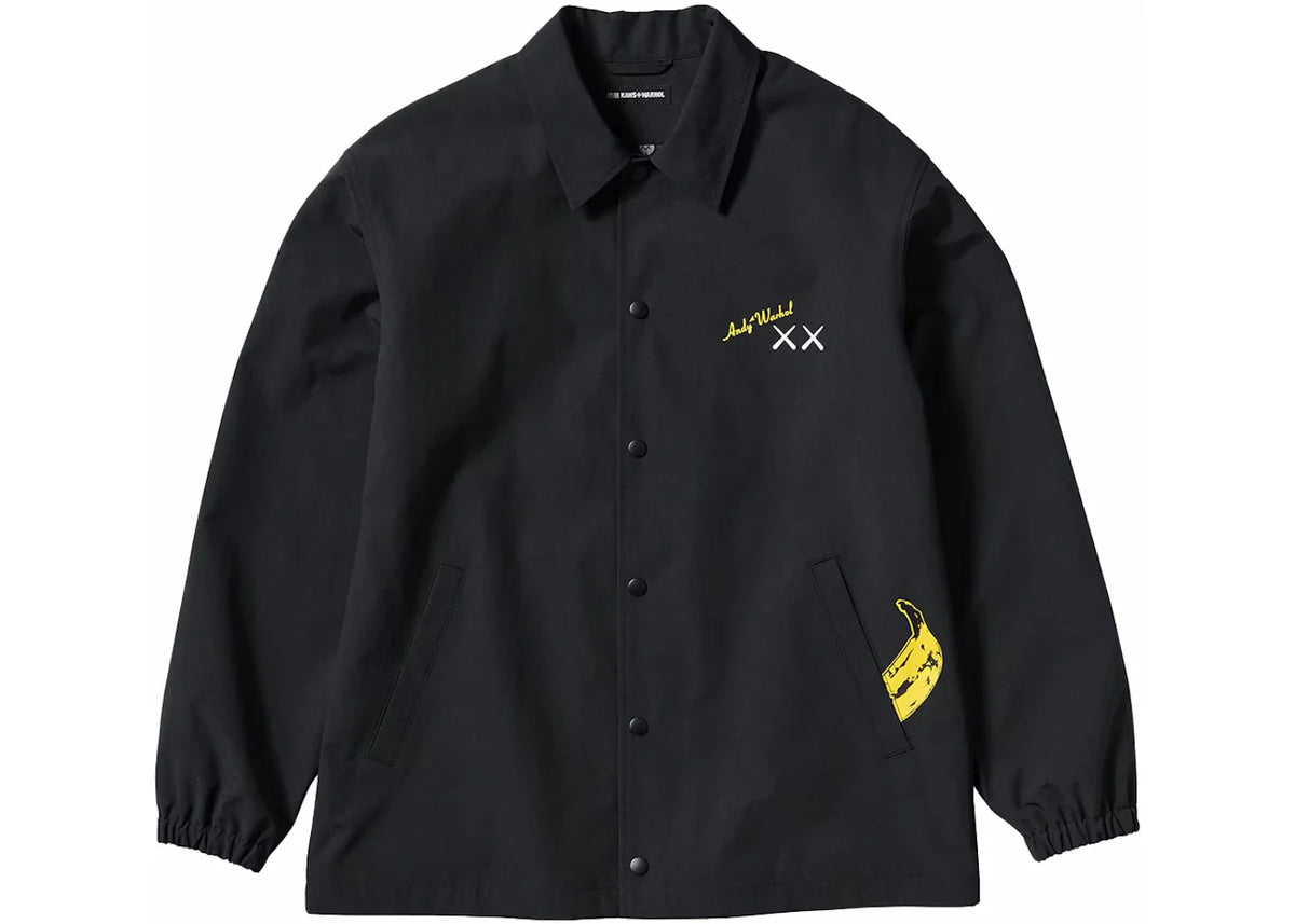 KAWS x Uniqlo Warhol Coach 474138 Jacket Black – KAWS – THE LAB CONCEPT CLUB Bienne