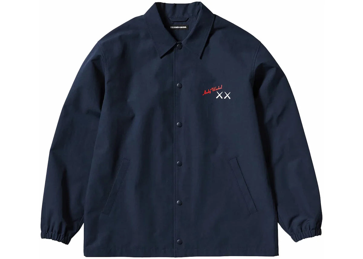 KAWS x Uniqlo Warhol Coach 476316 Jacket Navy – KAWS – THE LAB CONCEPT CLUB Bienne