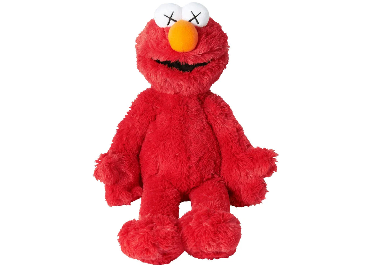 KAWS Sesame Street Uniqlo Elmo Plush Toy Red – KAWS – THE LAB CONCEPT CLUB Bienne
