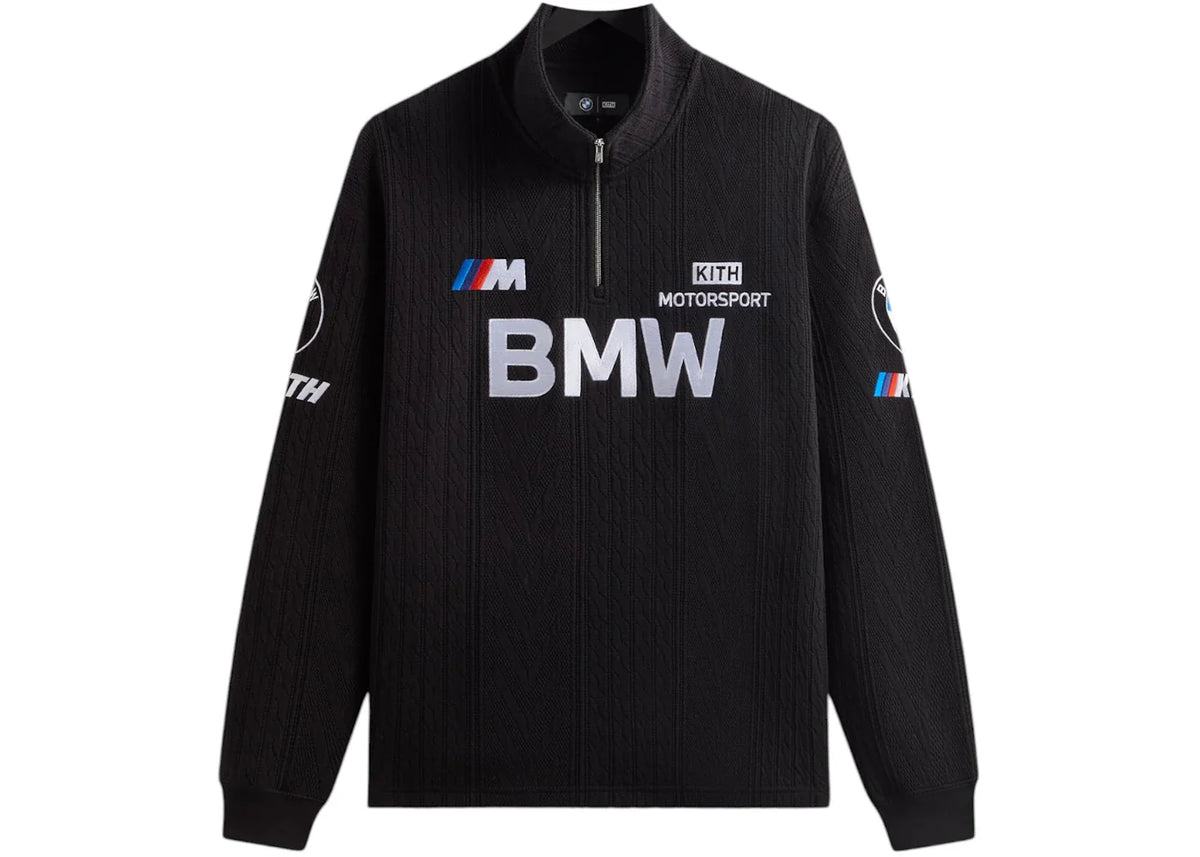 Kith x BMW Cable Fleece Quarter Zip Black – Kith – THE LAB CONCEPT CLUB Bienne