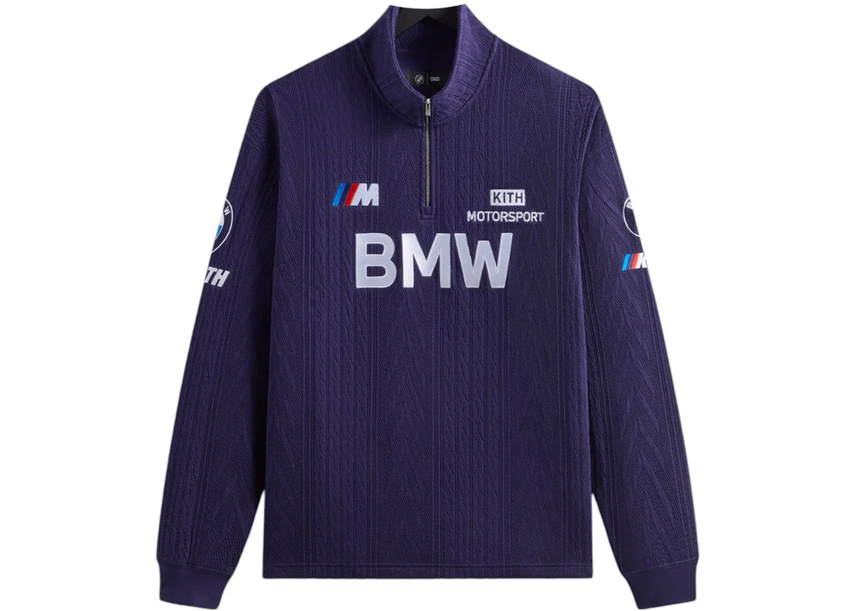 Kith x BMW Cable Fleece Quarter Zip Techno Violet – Kith – THE LAB CONCEPT CLUB Bienne