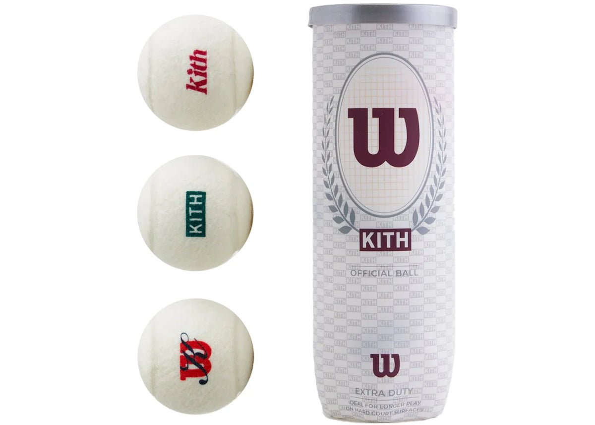 Kith x Wilson Regular Duty Tennis Ball Set White – Kith – THE LAB CONCEPT CLUB Bienne