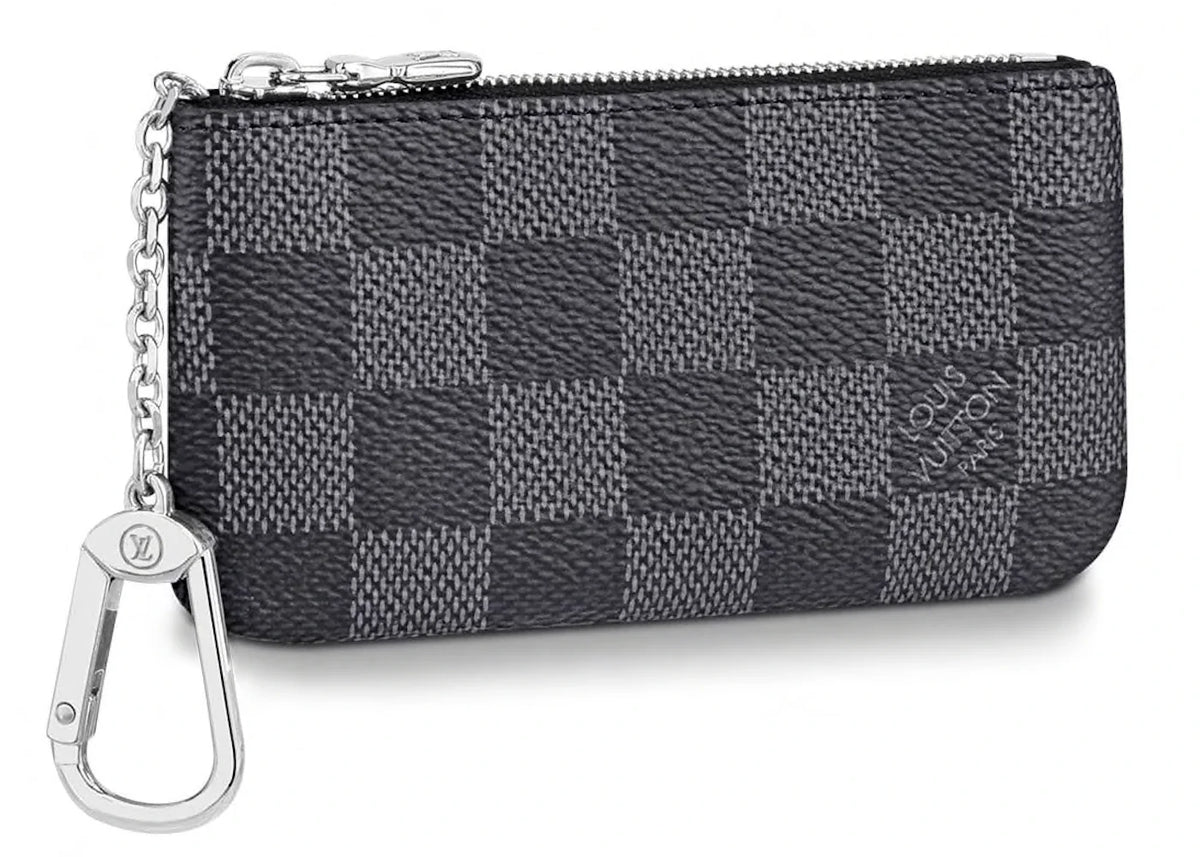 Louis Vuitton Pochette Cle Key Pouch Damier Graphite Black/Gray – Louis Vuitton – THE LAB CONCEPT CLUB Bienne