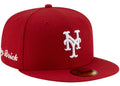 New Era x Nigel Sylvester x New York Mets 59Fifty Fitted Cap Red – New Era – THE LAB CONCEPT CLUB Bienne