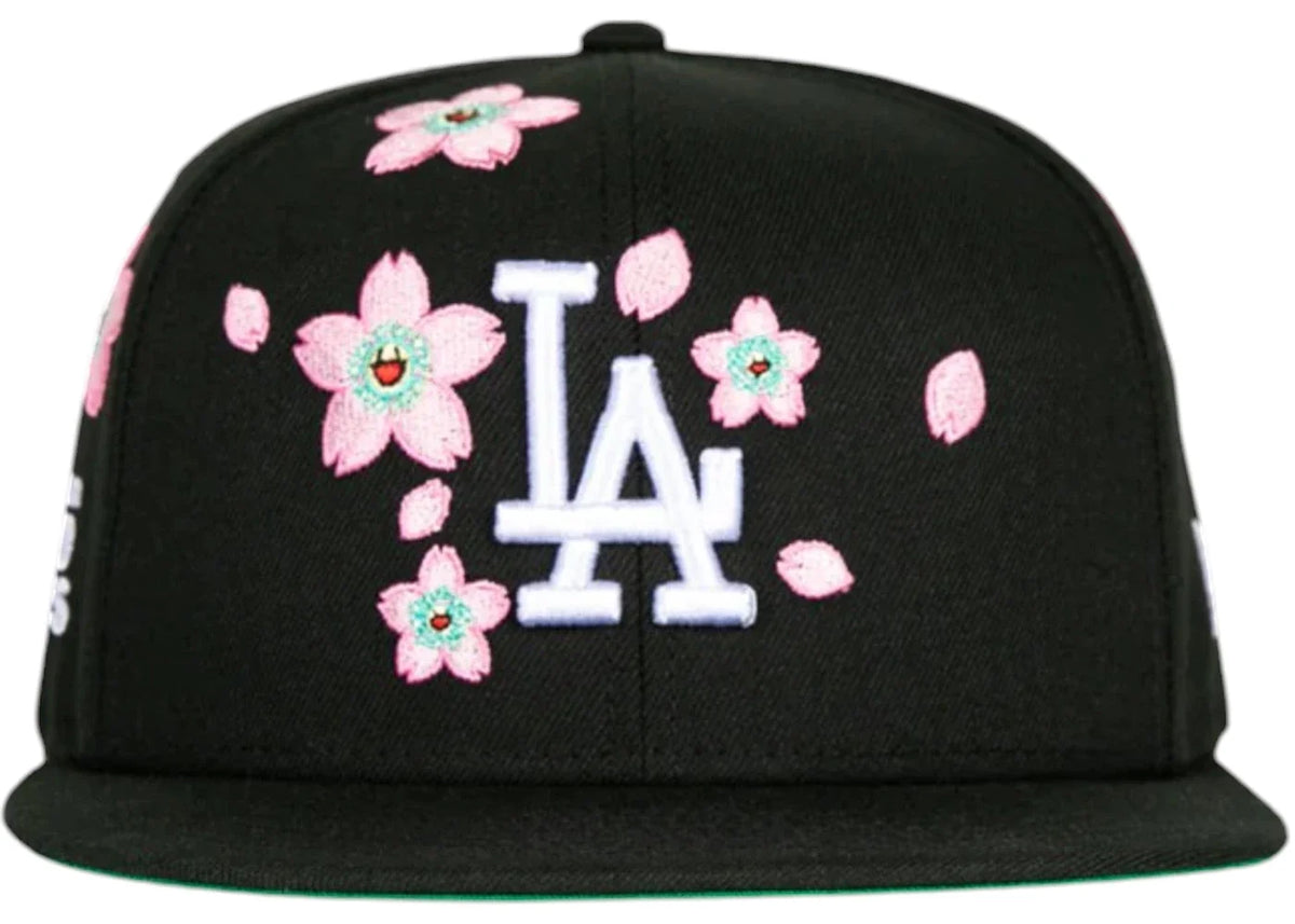 New Era x Takashi Murakami x MLB World Tour Tokyo Series 2025 New Era 59Fifty Dodgers Fitted Hat Black – New Era – THE LAB…