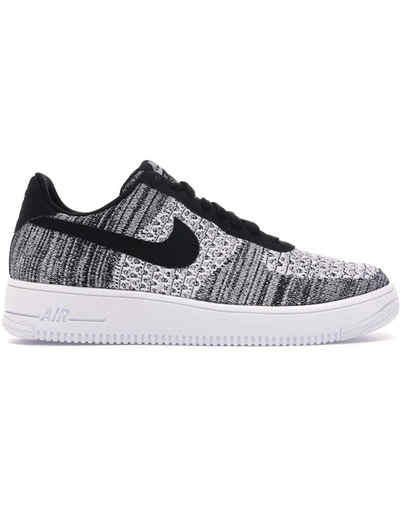 Nike Air Force 1 Flyknit 2 Black Pure Platinum - visuel officiel StockX