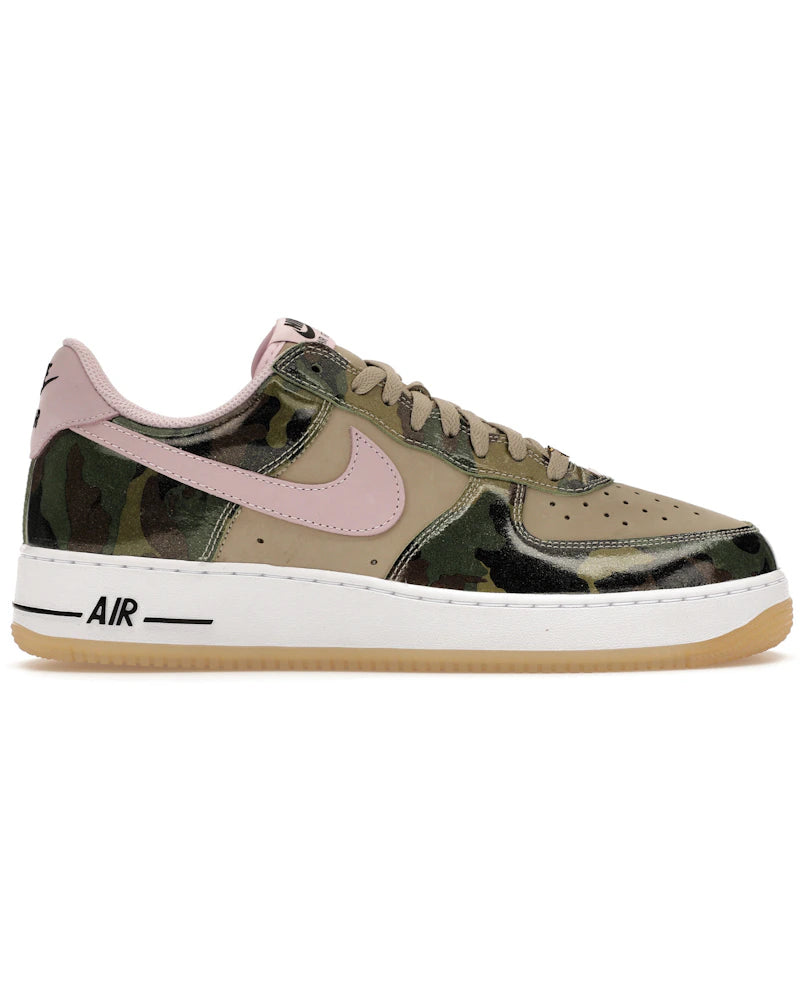 Nike Air Force 1 Low '07 LV8 Patent Camo Pink - visuel officiel StockX