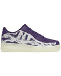Nike Air Force 1 Low '07 QS Purple Skeleton Halloween (2021) - visuel officiel StockX
