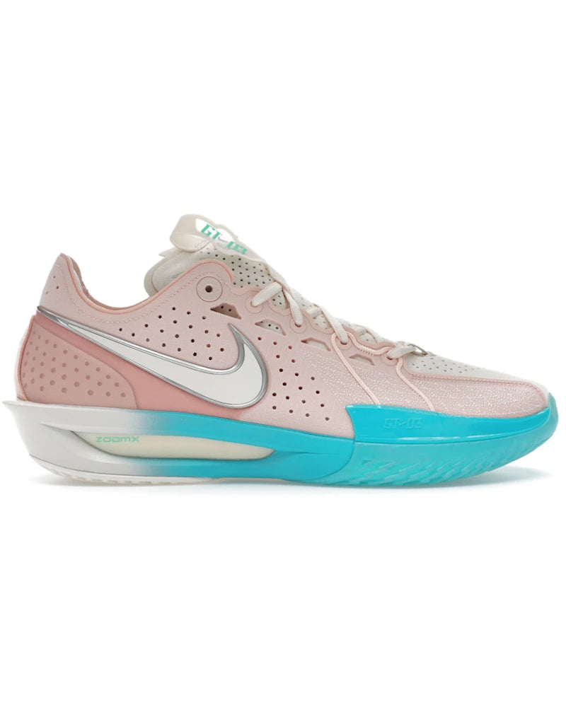 Nike Air Zoom GT Cut 3 Washed Coral Dusty Cactus Metallic Silver Chalk - visuel officiel StockX