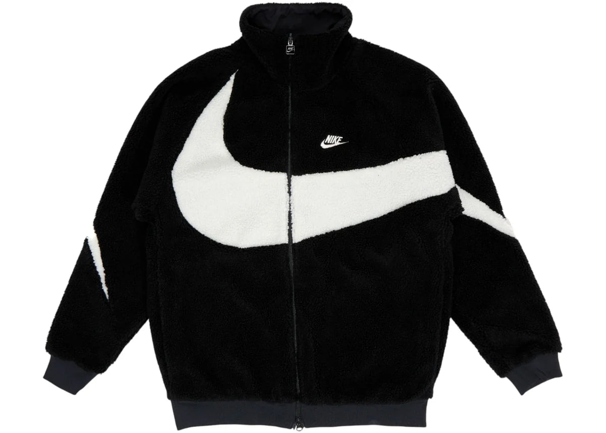 Nike Big Swoosh Reversible Boa Jacket (Asia Sizing) Black White – Nike – THE LAB CONCEPT CLUB Bienne