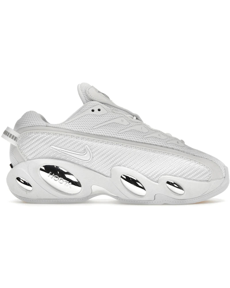 Nike NOCTA Glide Drake White Chrome - visuel officiel StockX