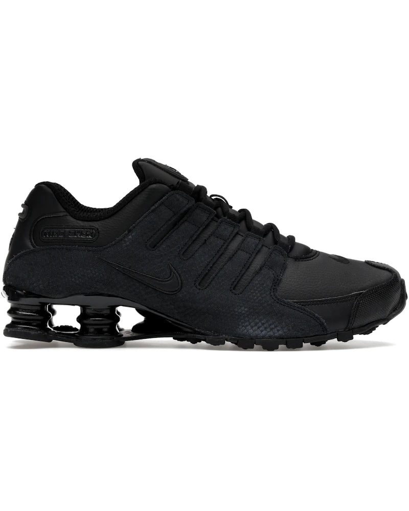 Nike Shox NZ Triple Black - visuel officiel StockX