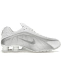 Nike Shox R4 White Bright Crimson Metallic Silver - visuel officiel StockX