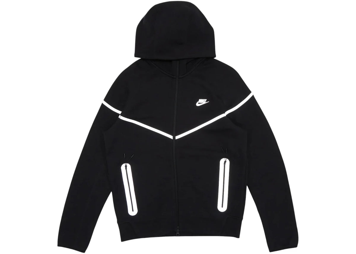 Nike Sportswear Tech Fleece Full Zip Windrunner Hoodie Black/Bemis Silver – Nike – THE LAB CONCEPT CLUB Bienne