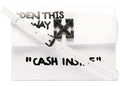 OFF-WHITE "CASH INSIDE" SS22 Jitney Bag White/Black – OFF-WHITE – THE LAB CONCEPT CLUB Bienne