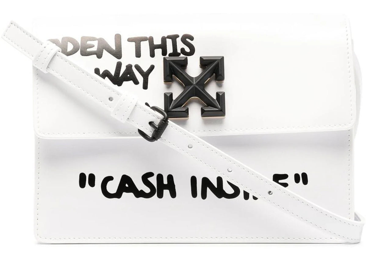 OFF-WHITE "CASH INSIDE" SS22 Jitney Bag White/Black – OFF-WHITE – THE LAB CONCEPT CLUB Bienne