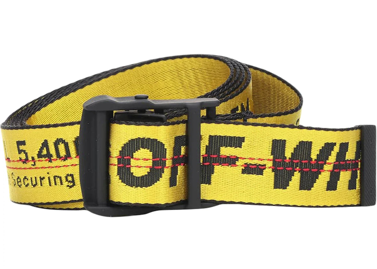 OFF-WHITE Short Industrial Belt Yellow/Black – OFF-WHITE – THE LAB CONCEPT CLUB Bienne