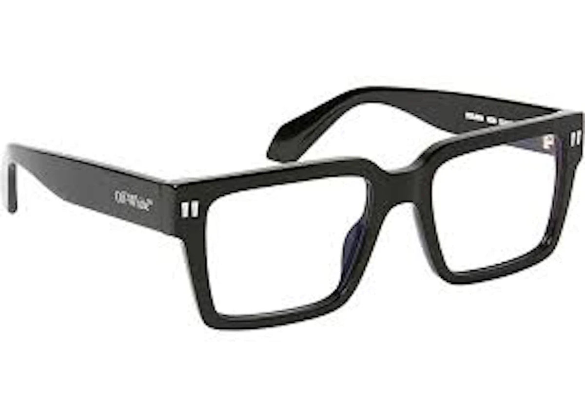 OFF-WHITE Style 54 Eyeglasses Black/Clear Lens (OERJ054S24PLA0011000-FR) – OFF-WHITE – THE LAB CONCEPT CLUB Bienne