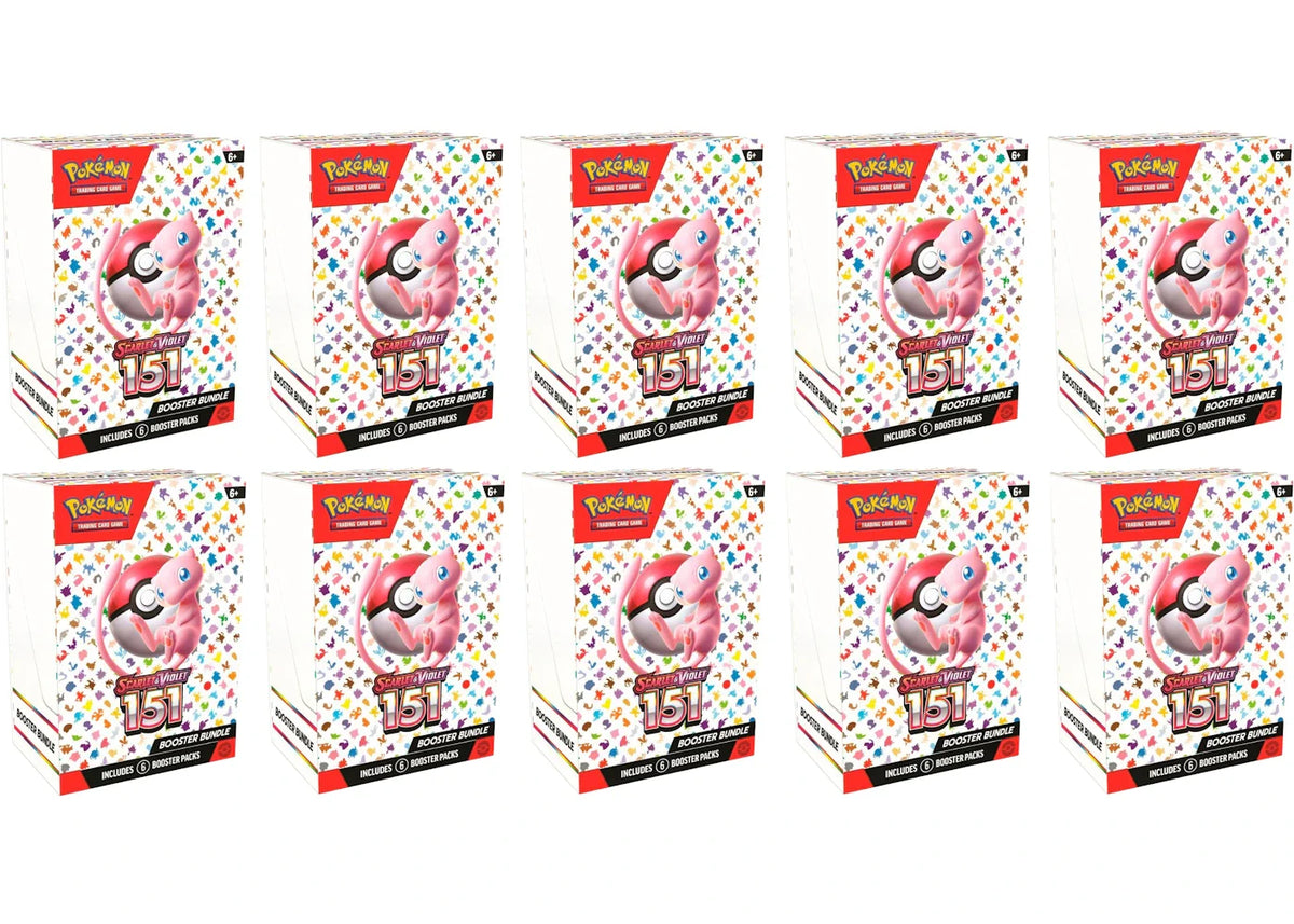 Pokémon TCG Scarlet & Violet 151 6pk Booster Bundle 10x Lot – Pokemon – THE LAB CONCEPT CLUB Bienne