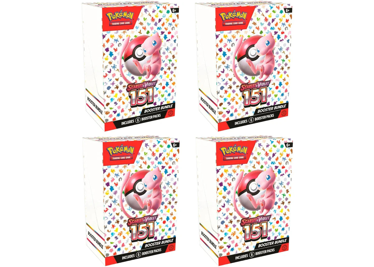 Pokémon TCG Scarlet & Violet 151 6pk Booster Bundle 4x Lot – Pokemon – THE LAB CONCEPT CLUB Bienne