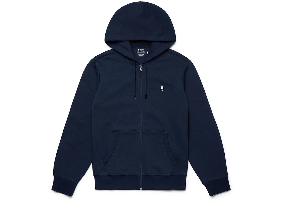 Polo Ralph Lauren Double Knit Zip-Up Hoodie Aviator Navy/White – Polo Ralph Lauren – THE LAB CONCEPT CLUB Bienne