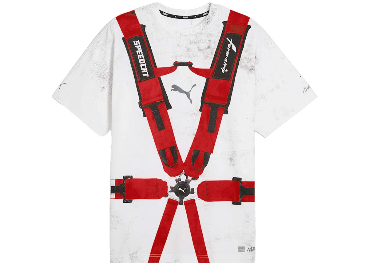 Puma x A$AP Rocky Seatbelt Tee White/Rosso Corsa – Puma – THE LAB CONCEPT CLUB Bienne