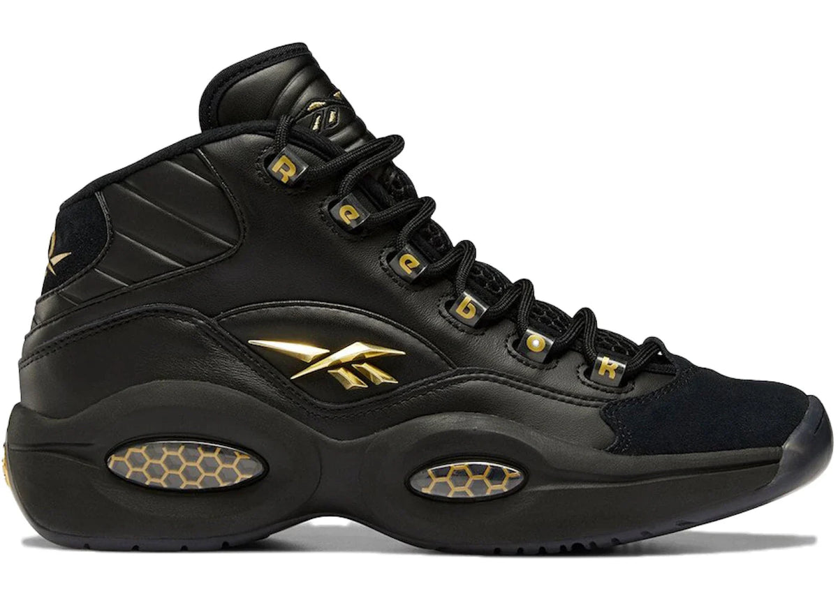 Reebok Question Mid Black Gold – Reebok – THE LAB CONCEPT CLUB Bienne