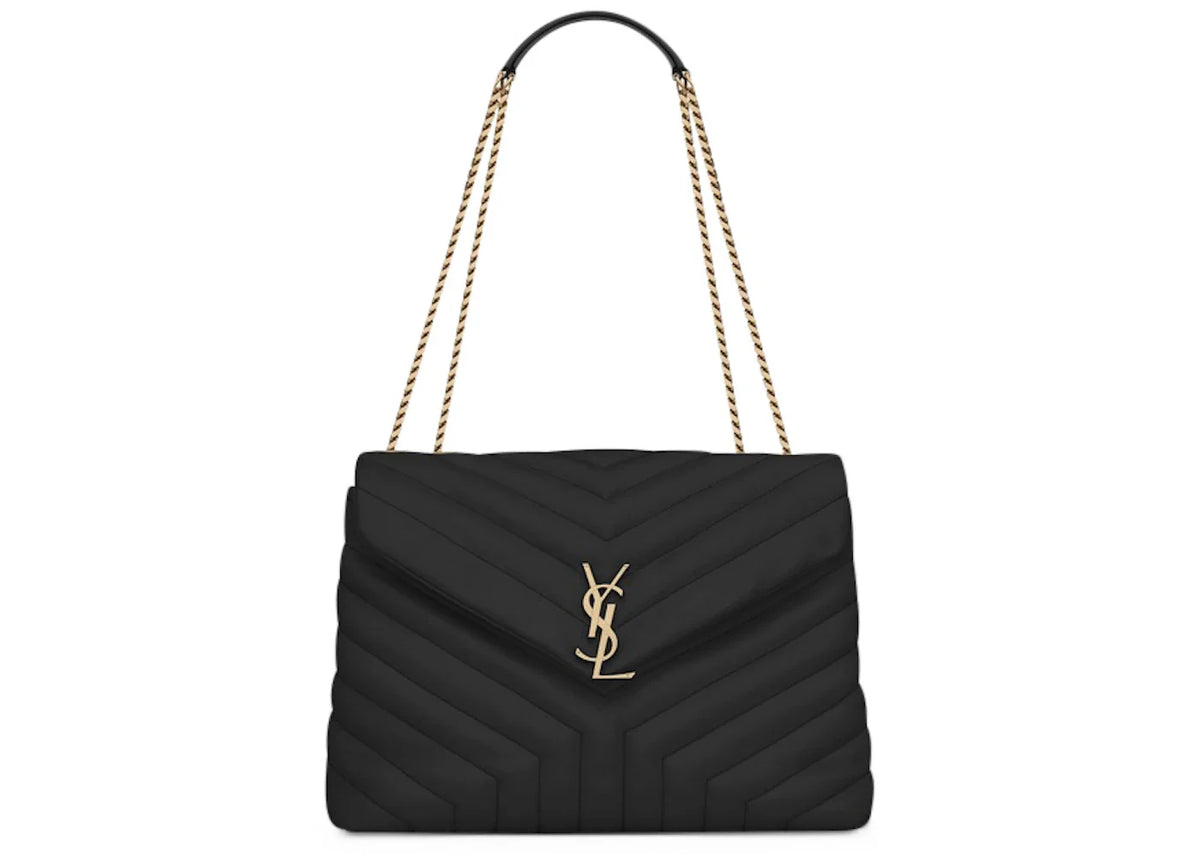 Saint Laurent Loulou Bag Matelasse Y Leather Gold-tone Medium Black – Saint Laurent – THE LAB CONCEPT CLUB Bienne