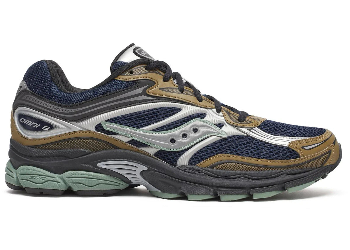 Saucony ProGrid Omni 9 Tomorrow, Meet Yesterday Pack Brown Navy – Saucony – THE LAB CONCEPT CLUB Bienne