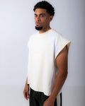 SLEEVELESS TOP - CREAM