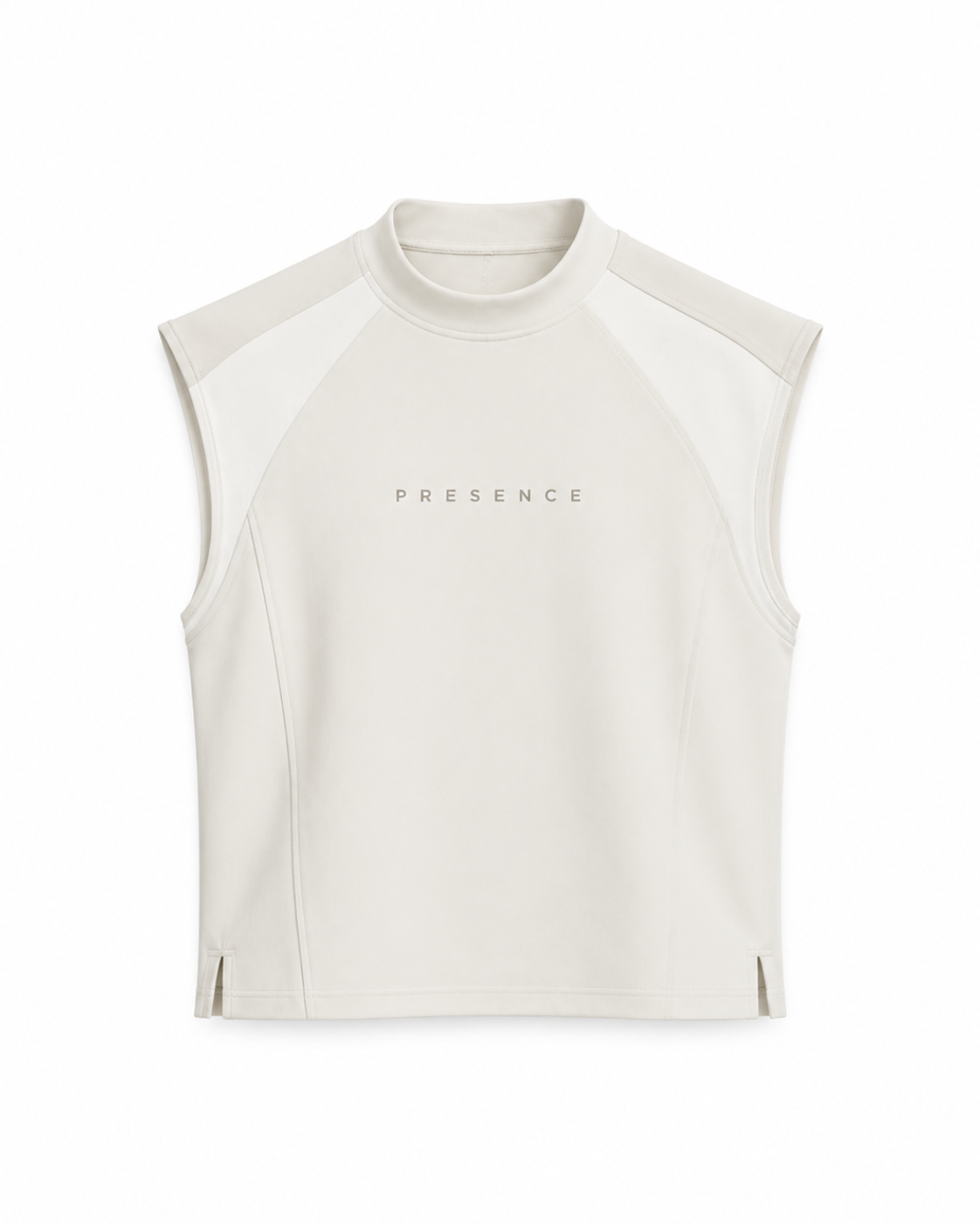 SLEEVELESS TOP - CREAM