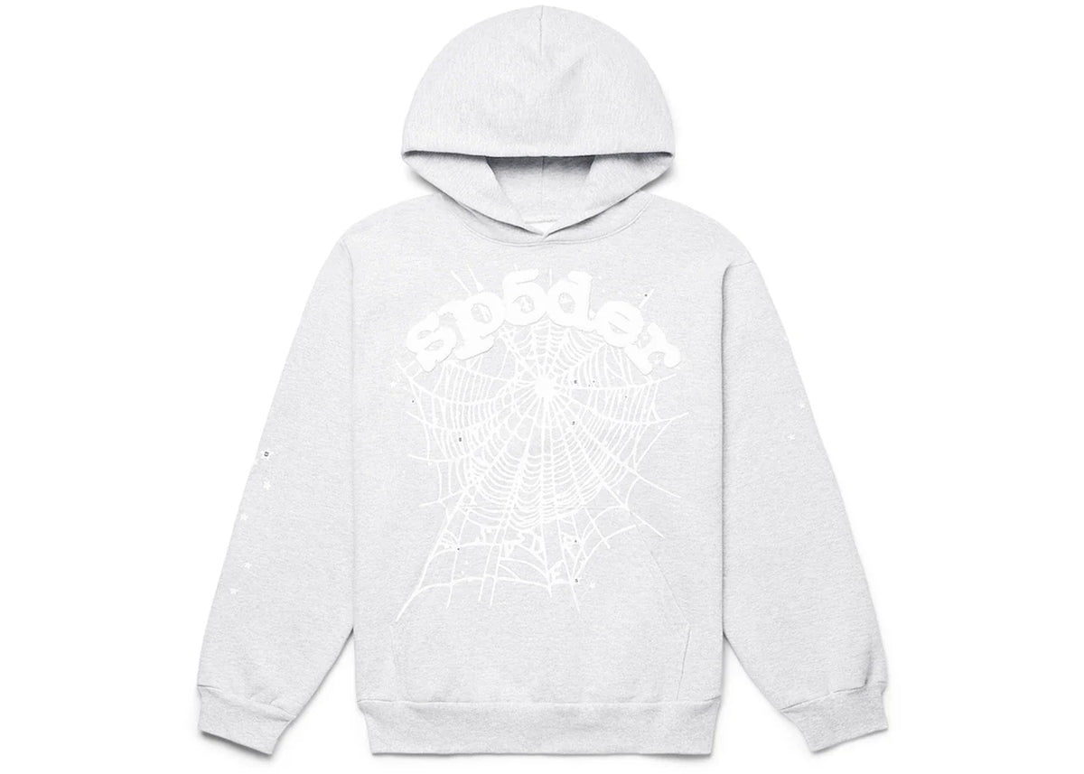 Sp5der OG Web Hoodie Heather Grey – Sp5der – THE LAB CONCEPT CLUB Bienne