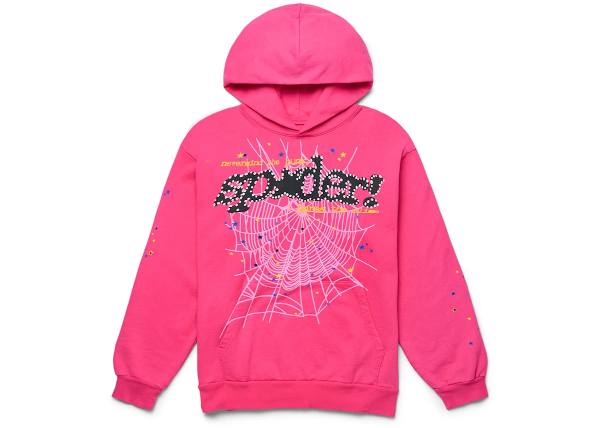 Sp5der P*NK V2 Hoodie Pink – Sp5der – THE LAB CONCEPT CLUB Bienne