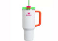 Stanley The Spring Fling Collection Flowstate Quencher 40oz Tumbler White Neon – Stanley – THE LAB CONCEPT CLUB Bienne